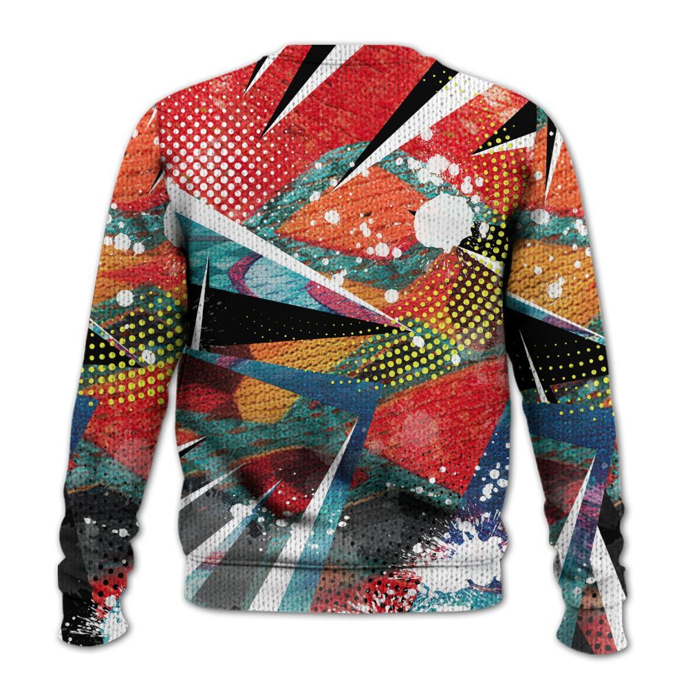 Knitted Sweater To Match Kobe 8 What The - Poly Trust No One Dripping