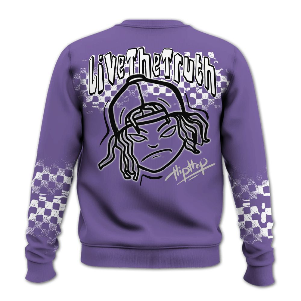 Sweatshirt To Match Dunk Low Black Raspberry - Feel Life Street Style All Over Print