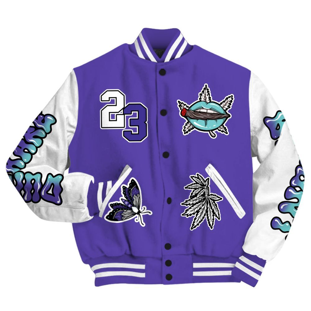 Varsity Jacket To Match Low Hornets 1s - Bluntz Unique All Over Print