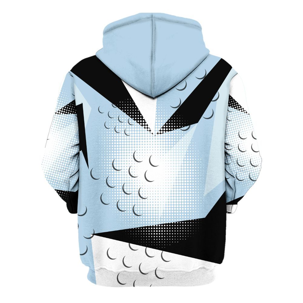 Hoodie To Match Foamposite One Psychic Blue - Custom Name 23 5s All Over Print