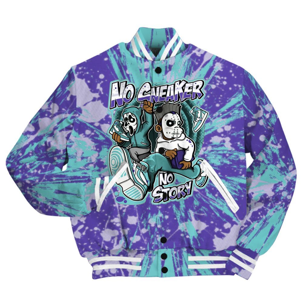 Varsity Jacket To Match Low Hornets 1s Shirt - Sneakers Make Story Graphic Luxury All Over Print