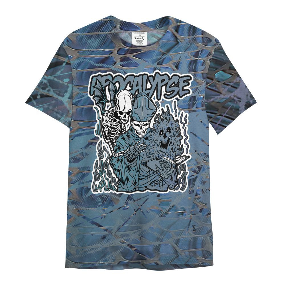 Shirt To Match Air Foamposite Kazuya Mishima - Apocalypse Skeleton Profound All Over Print