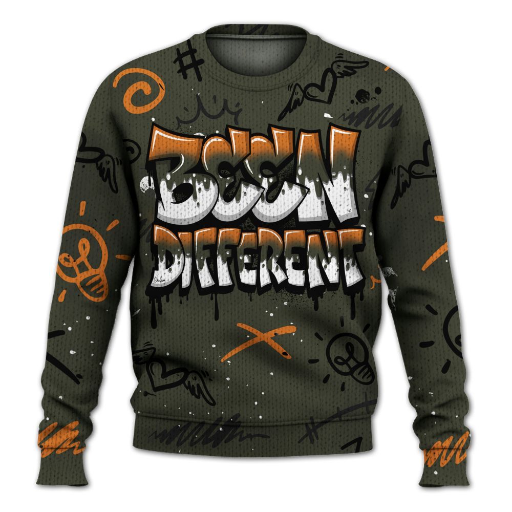 Sweater To Match Retro Undefeated 4s - Drip Been Di2ferent Graphic