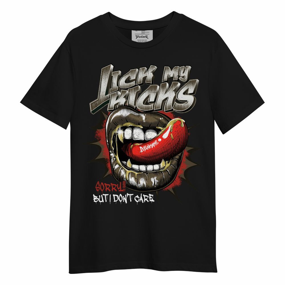 Shirt To Match Olive 9s - Lick My Kicks Lips Unisex Shirt