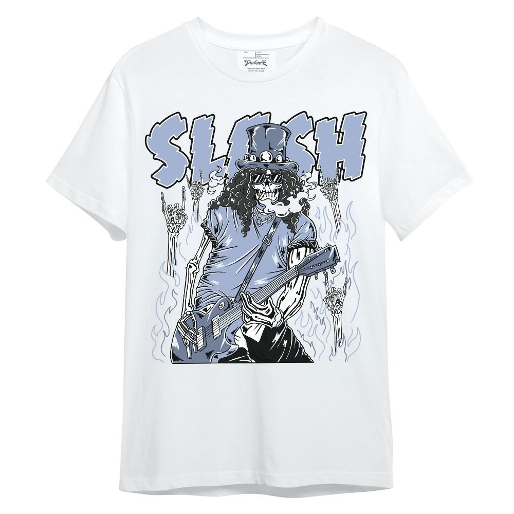 Shirt To Match Retro Blue Grey 13s - Slash Skeleton Unisex Shirt