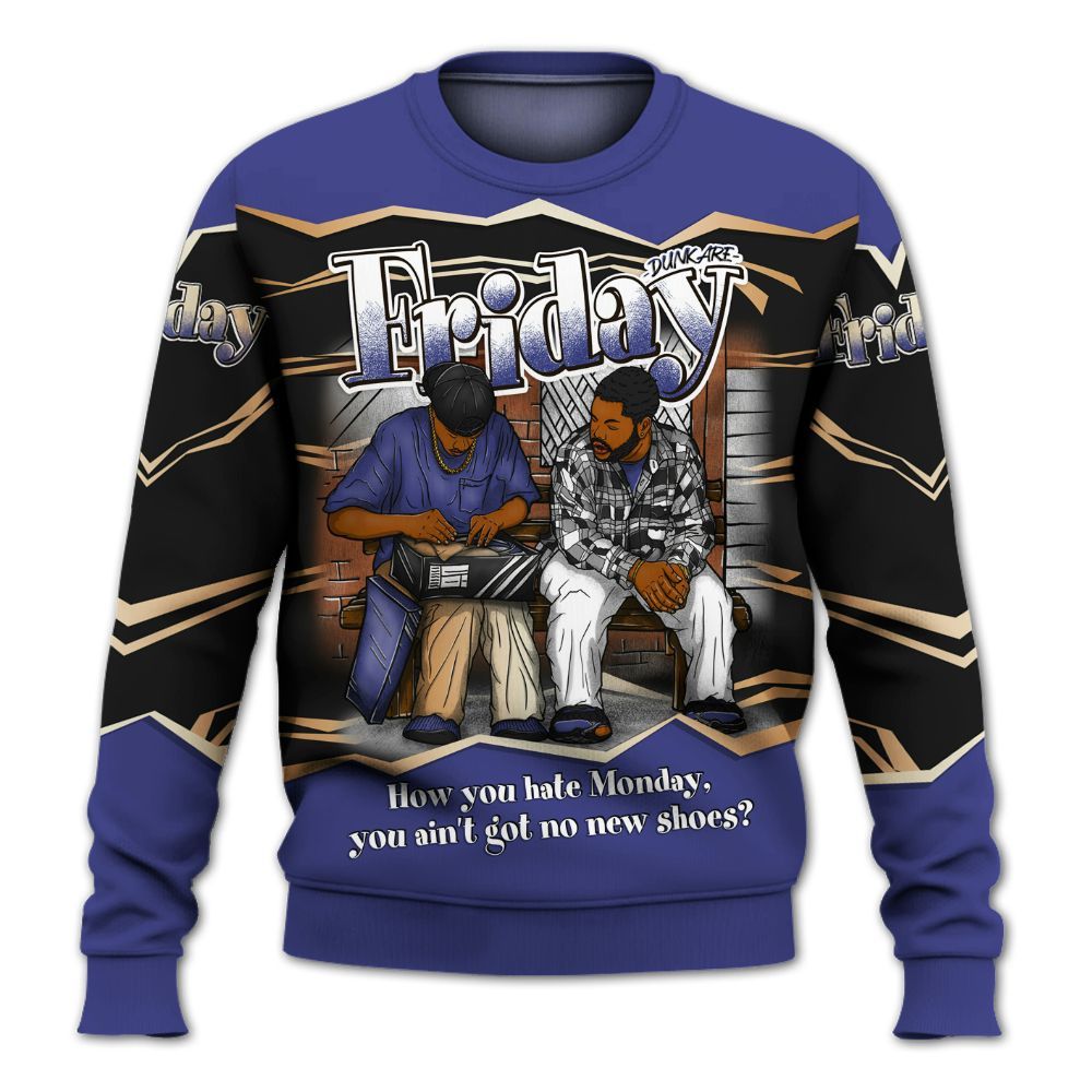 Sweatshirt To Match JM Pro Black Concord - Friday Movie 90s TV All Over Print