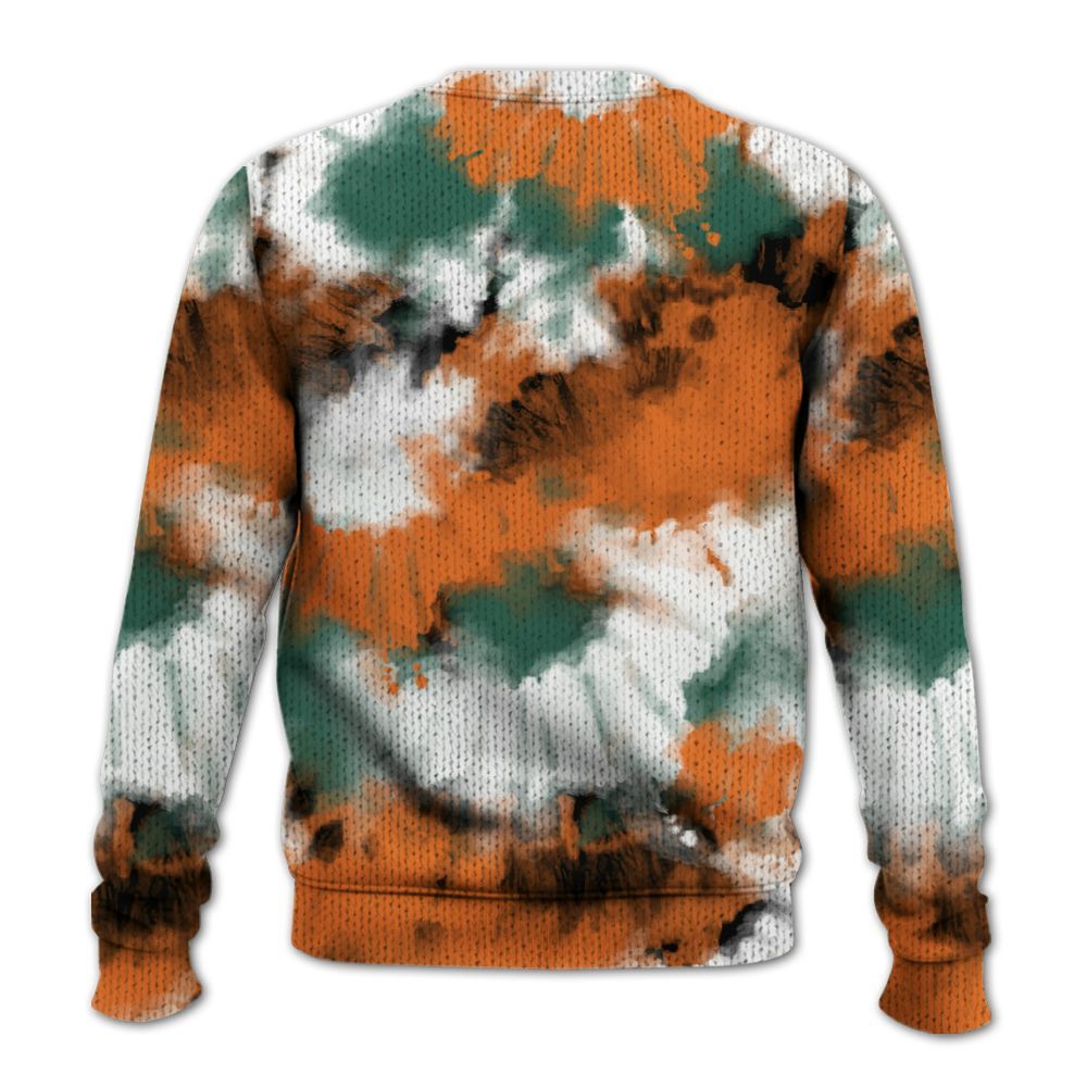Knitted Sweater To Match Dunk Low Ceramic - Tie Dye FK Around Find Out