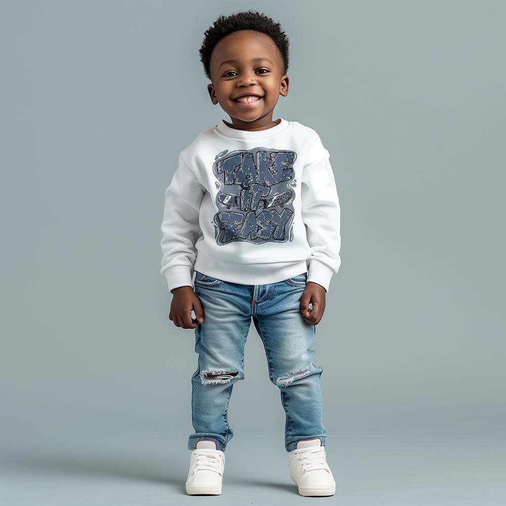 Sweatshirt To match Low Diffused Blue 11s Sweatshirt - Take It Easy Graffiti Graphic