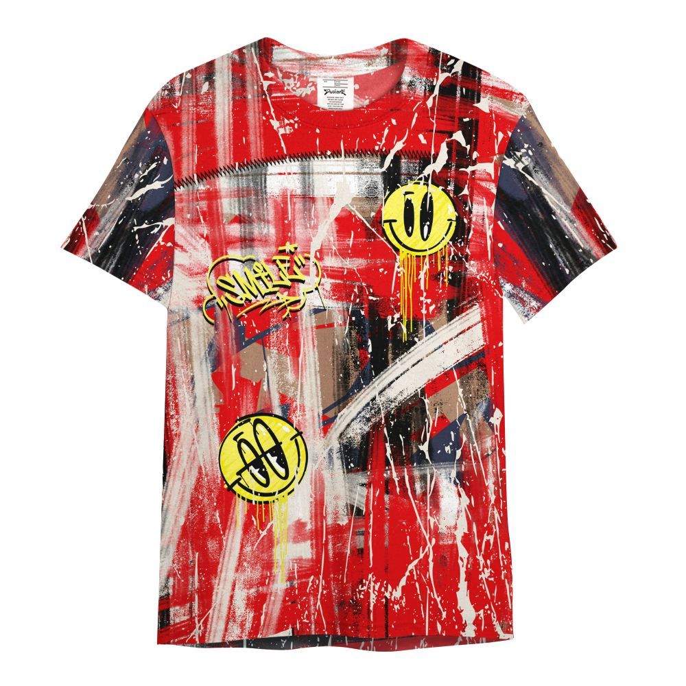 Shirt To Match Low OG Howard University 1s - Money Skull Smile Fire All Over Print