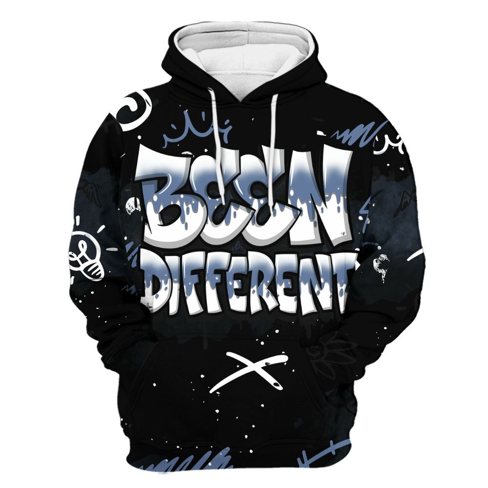 Hoodie To Match Mid Space Jam 1s - Drip Been Di2ferent All Over Print