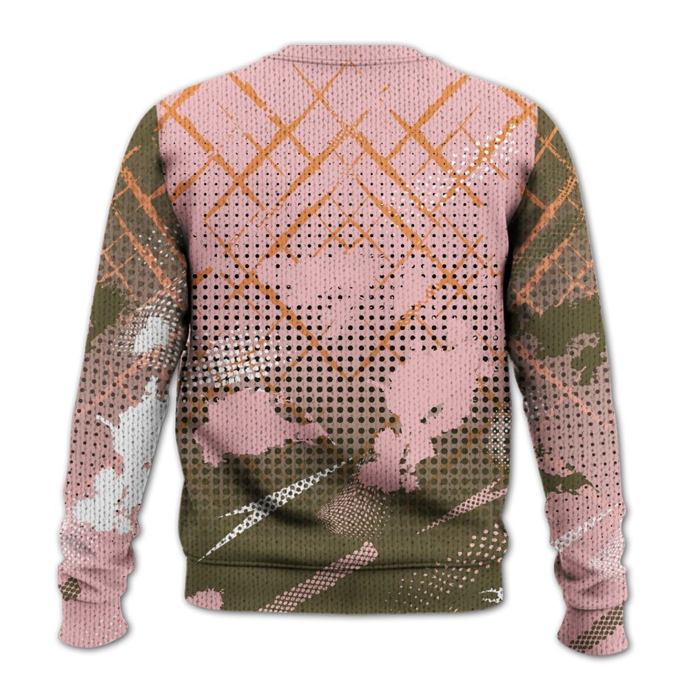 Sweater To Match SB Dunk Low Red Stardust - Halftone Stand Business Dripping Graphic