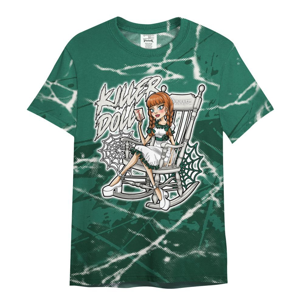 Shirt To Match Oxidized Green 4s - Killer Doll-A Halloween Profound All Over Print