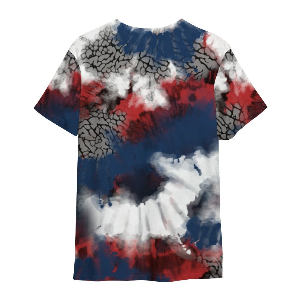 Shirt To Match SP Sport Royal 3s - Tie Dye FK Around Find Out All Over Print
