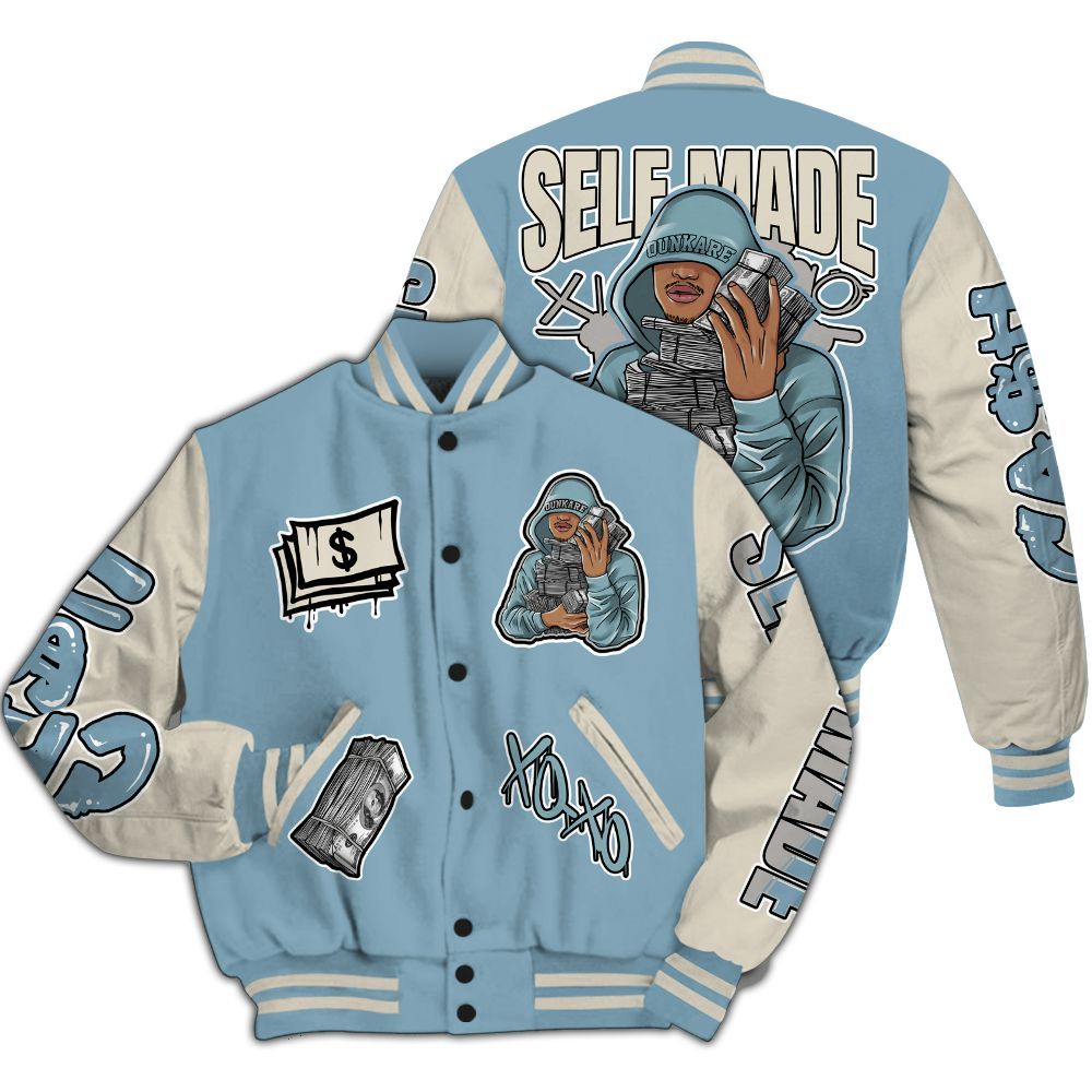 Varsity Jacket To Match Retro SoleFly 13s - Selfmade Unique All Over Print