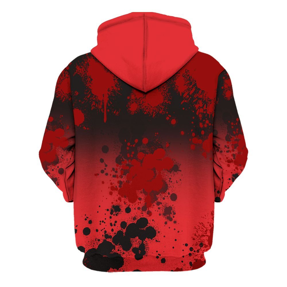 Hoodie To Match Chile Red 9s - Trust No One Scary All Over Print
