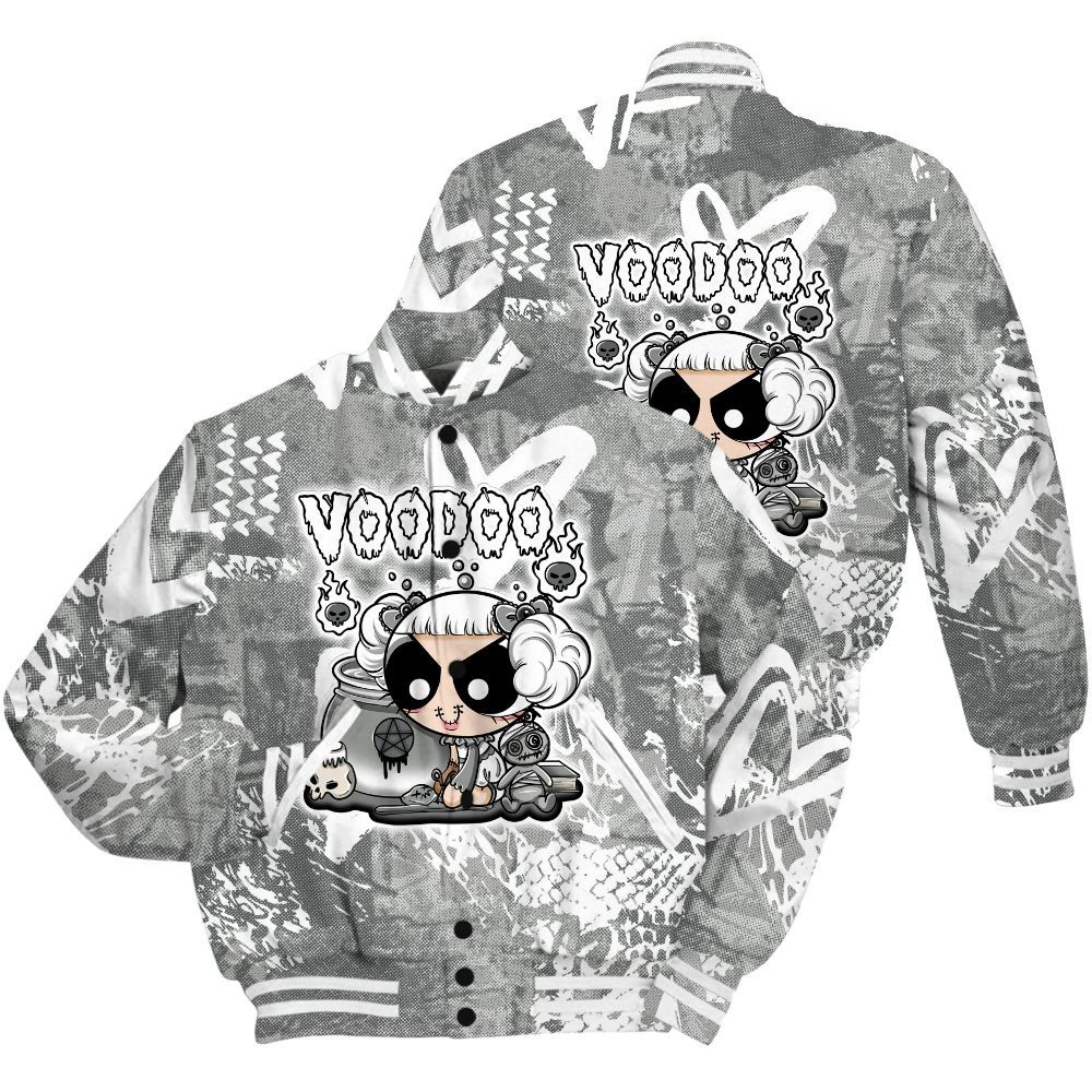 Varsity Jacket To Match Paris Olympics 4s Shirt - Voodooz Heart Grunge All Over Print