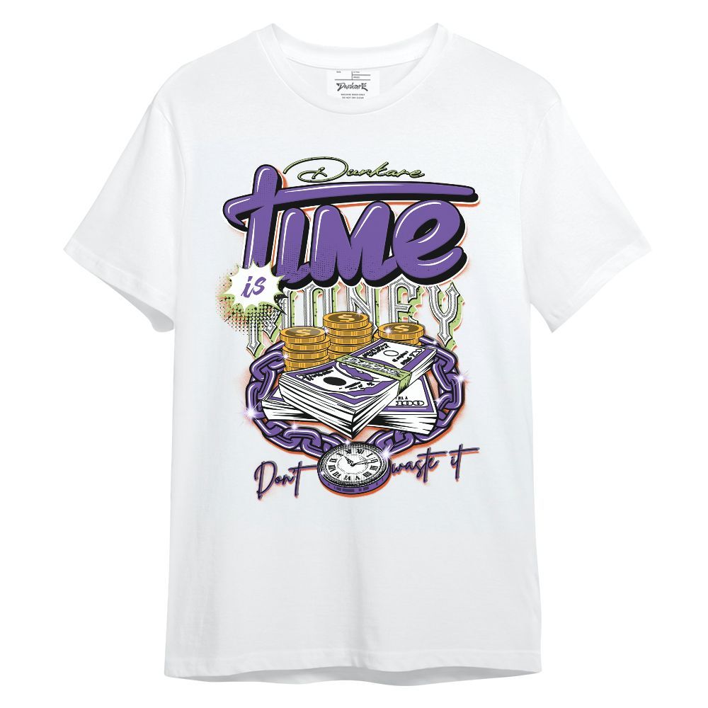 Shirt To Match Canyon Purple 4s - Time Is Money Unisex Shirt