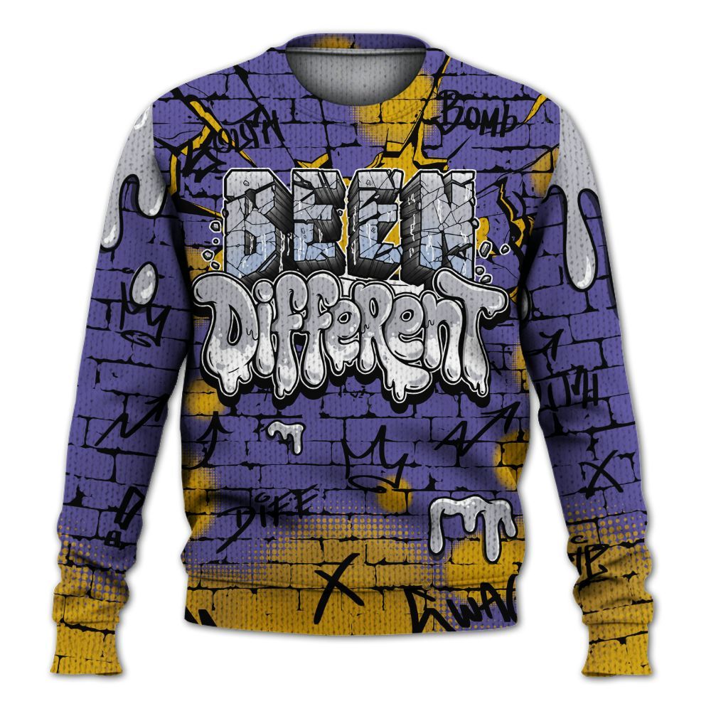 Sweater To Match Lakeshow 4s - Been Different Graphic