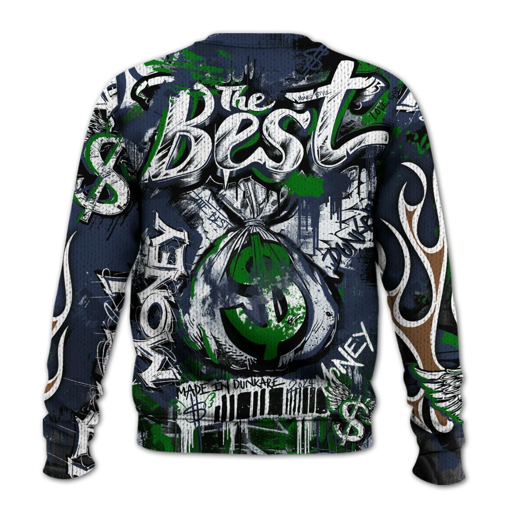 Knitted Sweater To Match Midnight Navy 13s - The Best Money