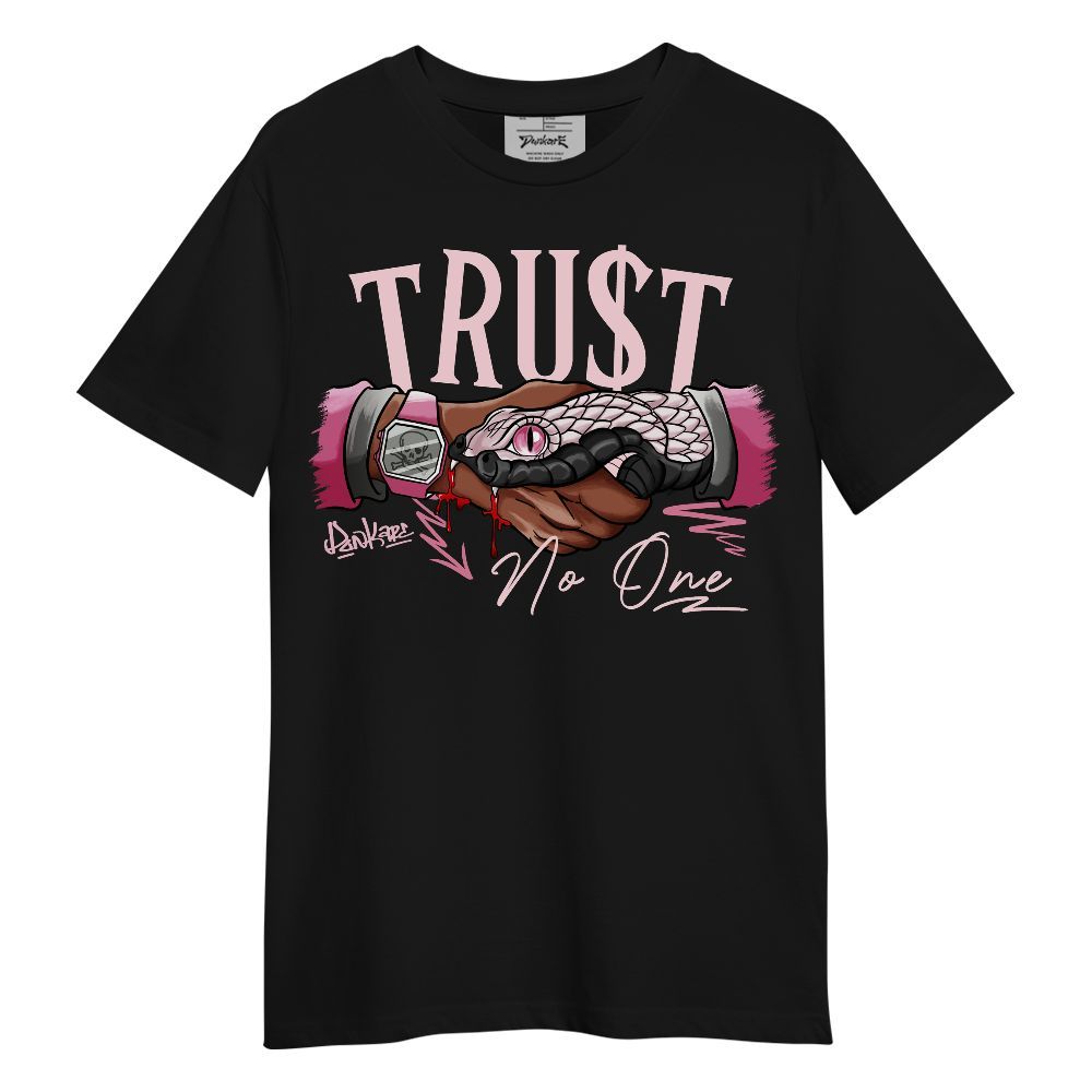 Shirt To Match GS Pearl Pink 12s - Snake Trust No One Graphic