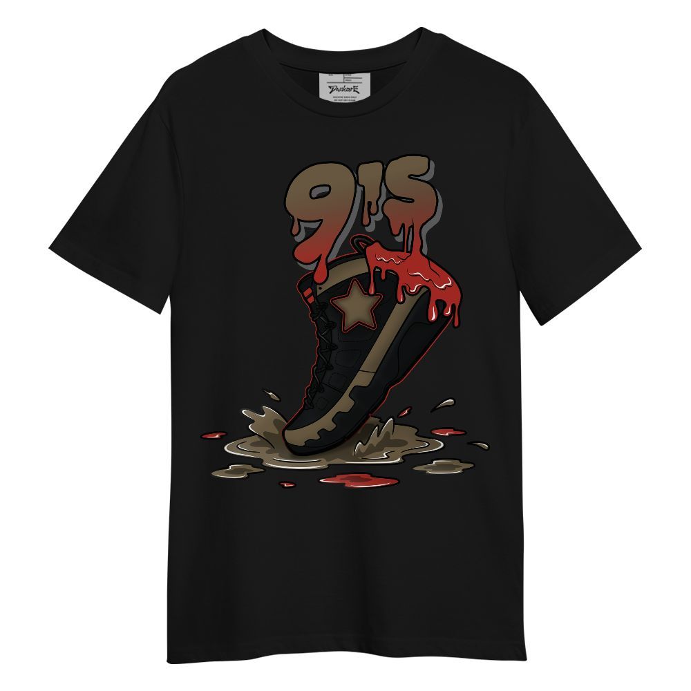 Shirt To Match Olive 9s - JD Sludges Drip Unisex Shirt