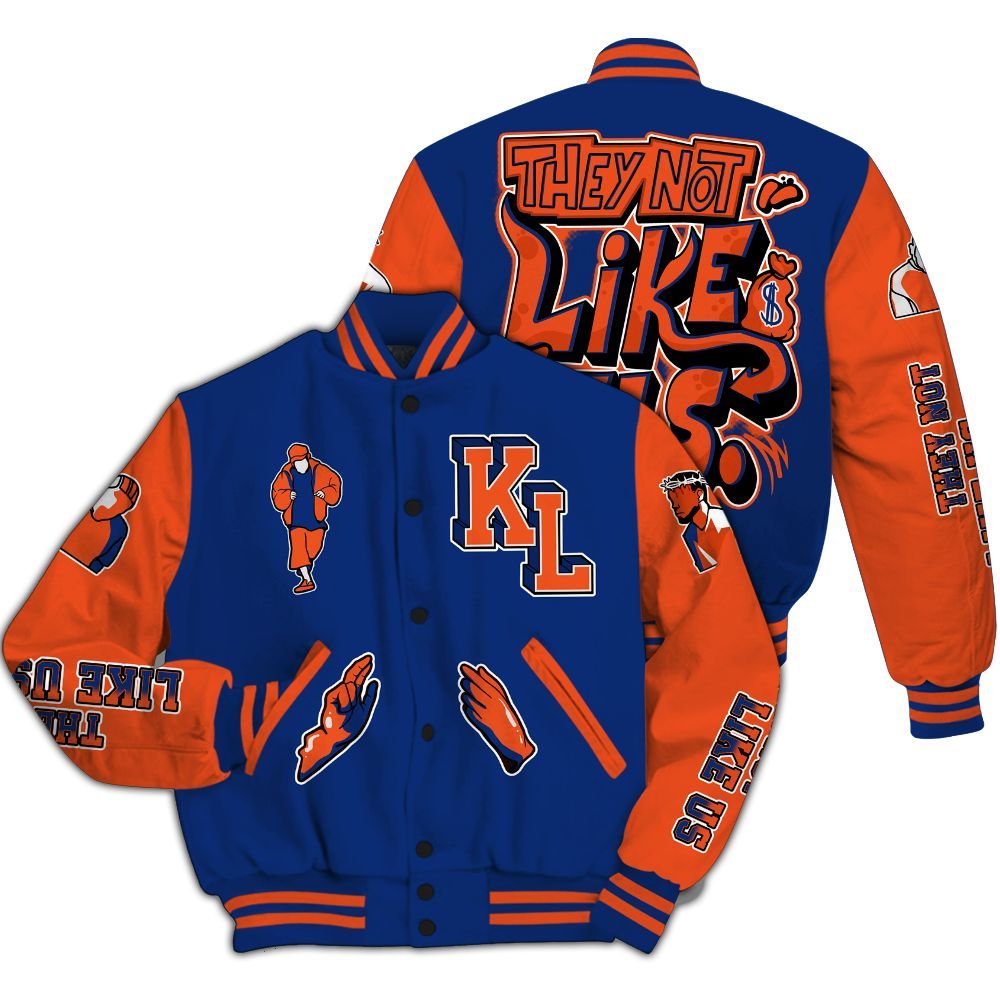 Varsity Jacket To Match Suede GS League - Dislike Us Graphic All Over Print