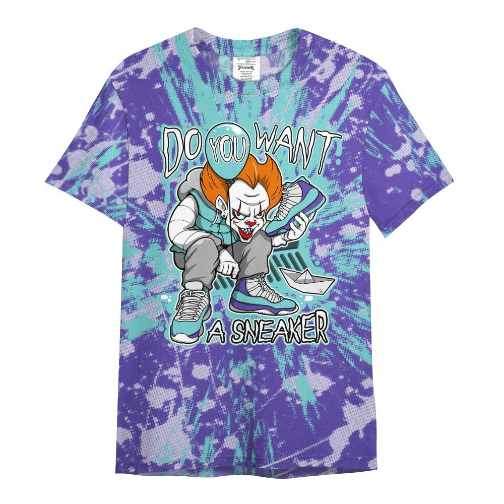 Shirt To Match Low Hornets 1s - Clown Scary Sneakers Graphic Halloween All Over Print