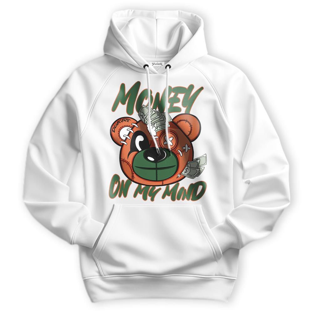 Sweatshirt To Match Low Miami 5s Hoodie - Money On My Mind Bear Hoodie Unisex