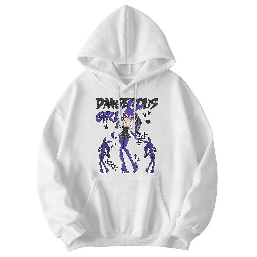 Sweatshirt To Match Field Purple 12s - Dangerous.Girl Graphic