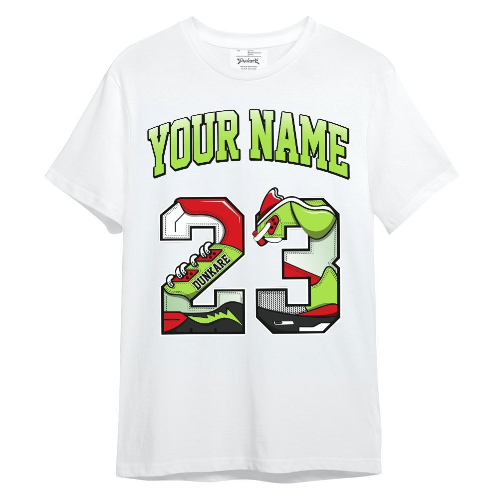 Shirt To Match Kobe 6 SE Grinch Custom Name Number 23 5s Unisex Shirt