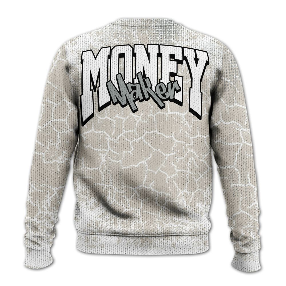 Sweater To Match Retro Pure Money 3s - Move In Silence Money Street Retro Graphic