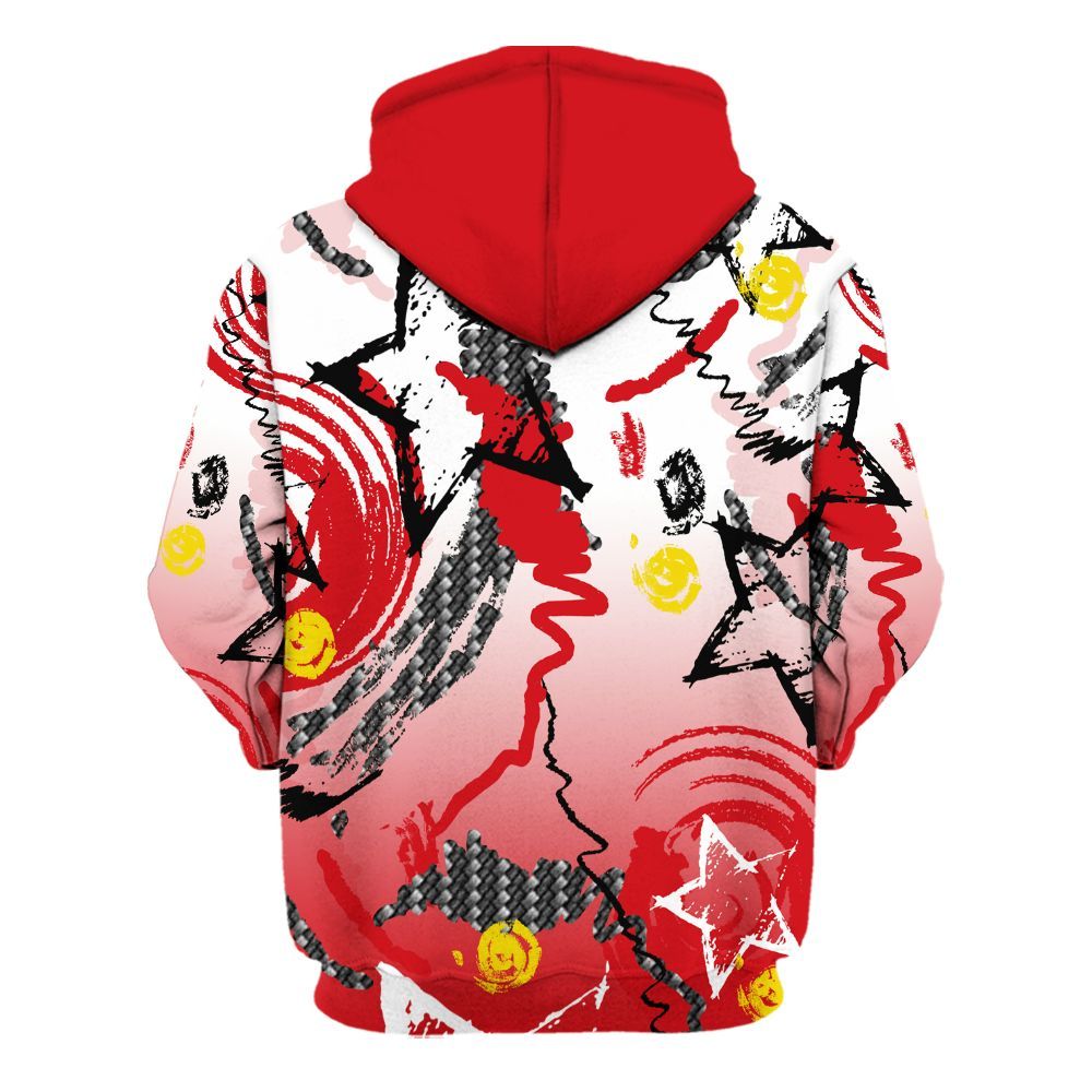 Hoodie To Match Ferrari 14s - Grind Shine Later Drip All Over Print