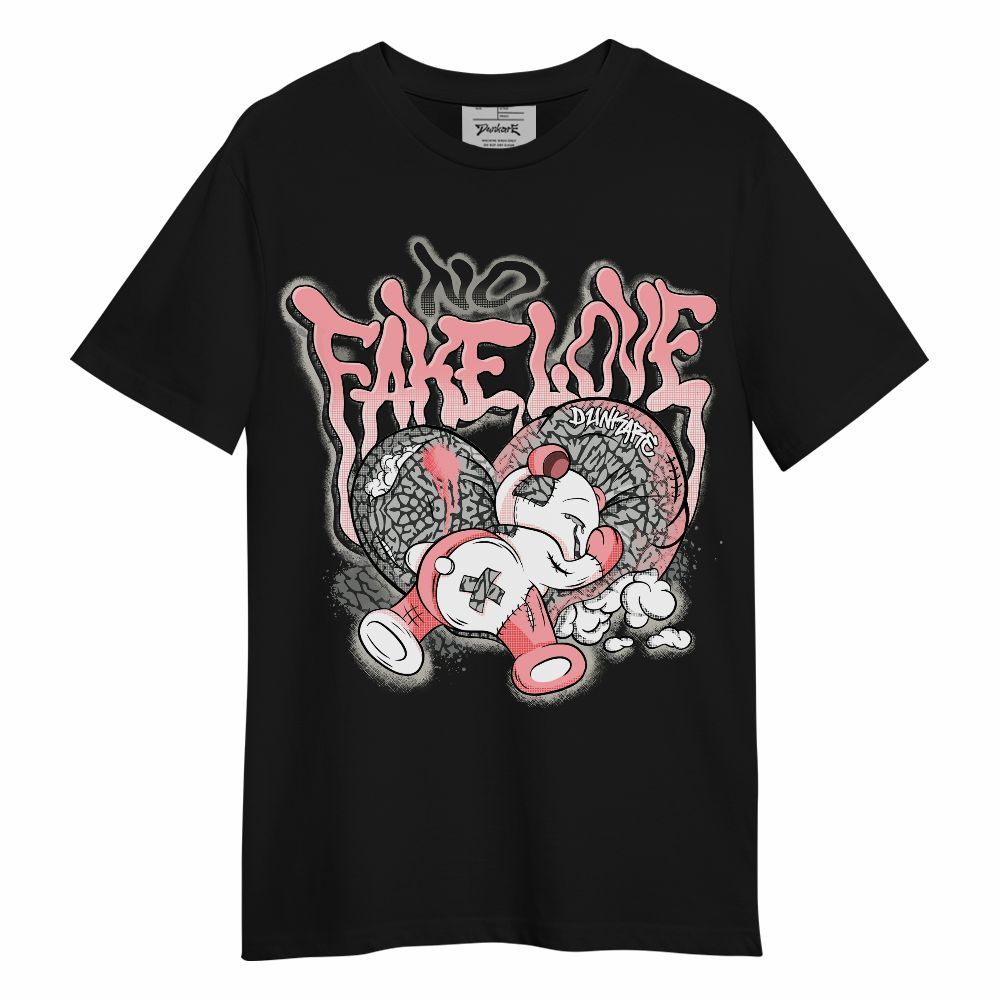 Shirt To Match Retro Wings 3s - No Fake Love Unisex Shirt