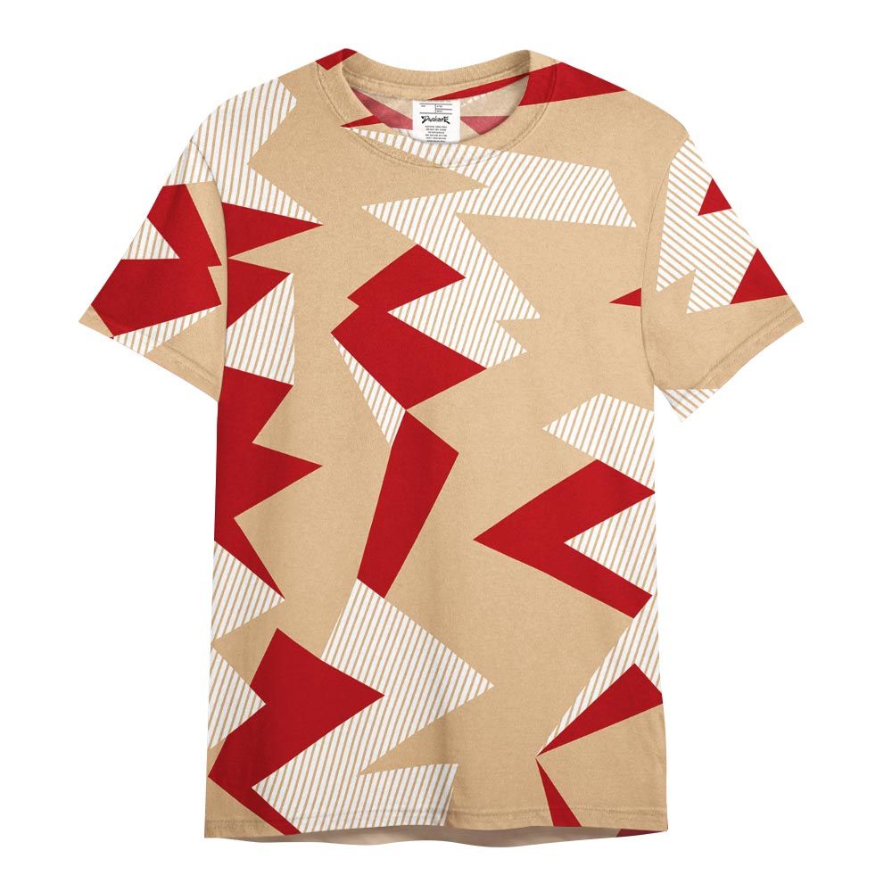 Shirt To Match Dunk Low Strawberry Waffle - Geometric Camouflage Pattern Shirt Outfit