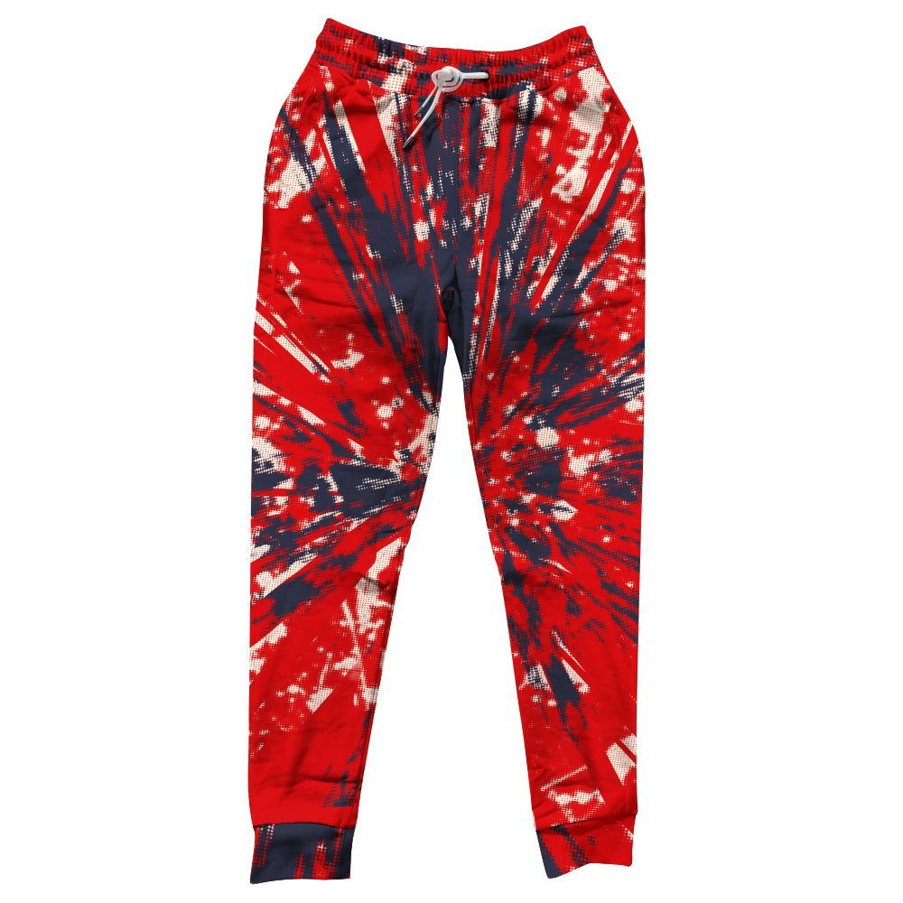 Sweatpant To Match Low OG Howard University 1s - Luxury All Over Print