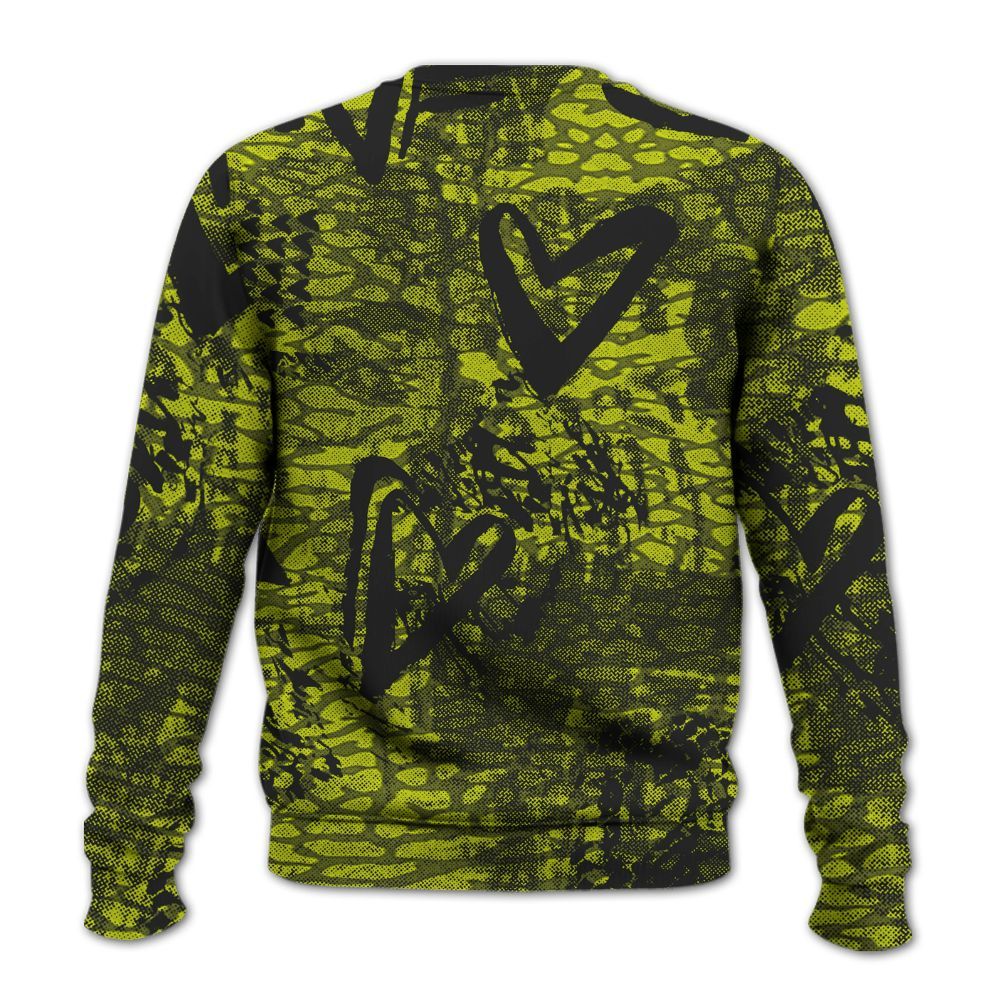 Sweatshirt To Match Dunk Low QS Halloween Skull - Sneakerz Girlz Heart Grunge All Over Print