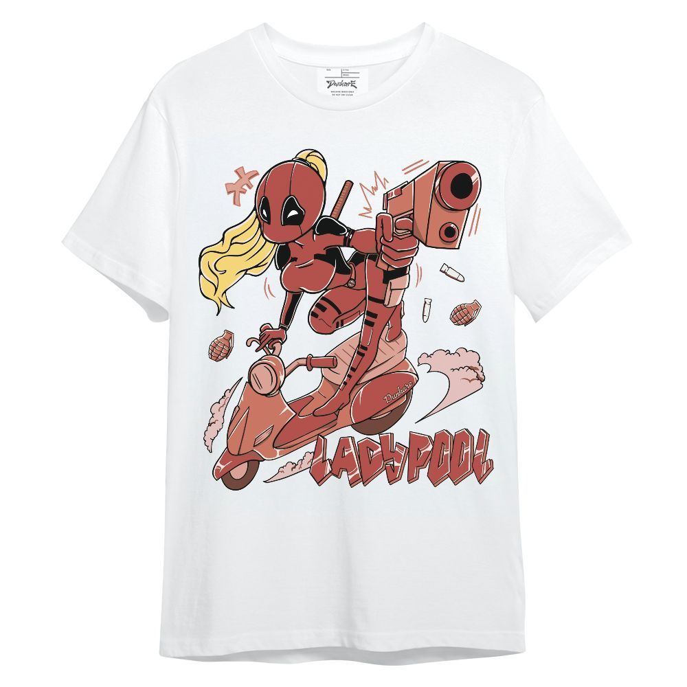 Shirt To Match Dune Red 13s - Lady Pool Cartoon Unisex Shirt