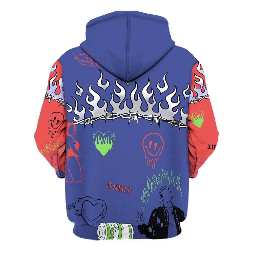 Hoodie To Match KD 4 Nerf - Snake Trust No One All Over Print