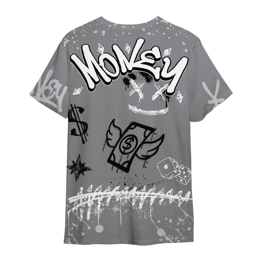 Shirt To Match Retro Wolf Grey 5s - Everybody Paid In Full Crayon All Over Print
