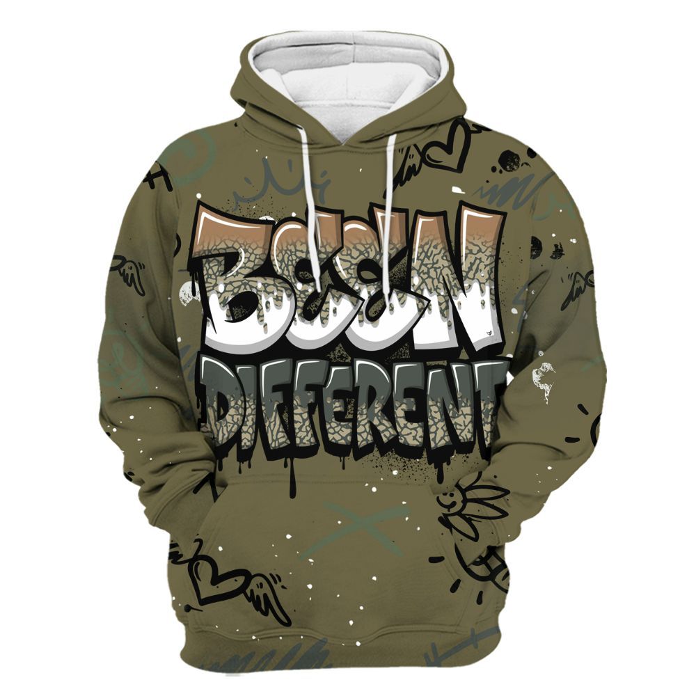 Hoodie To Match Retro Family Affair 3s - Drip Been Di2ferent All Over Print