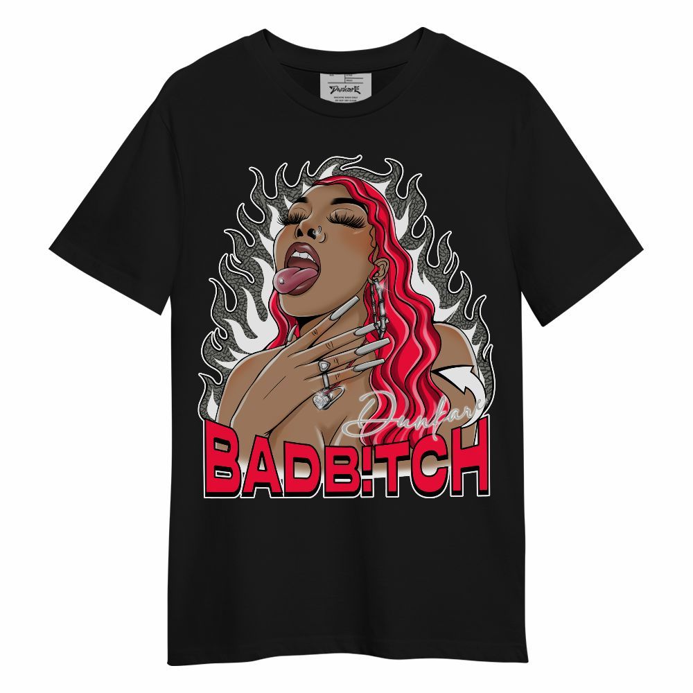 Shirt To Match Retro Fire Red 3s - Bad B!tch Unisex Shirt