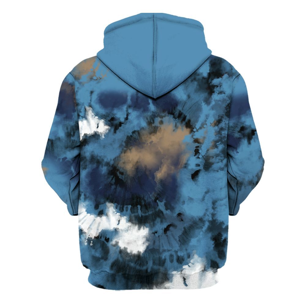 Hoodie To Match Air Force 1 Stash - God Blessed Tie Dye All Over Print