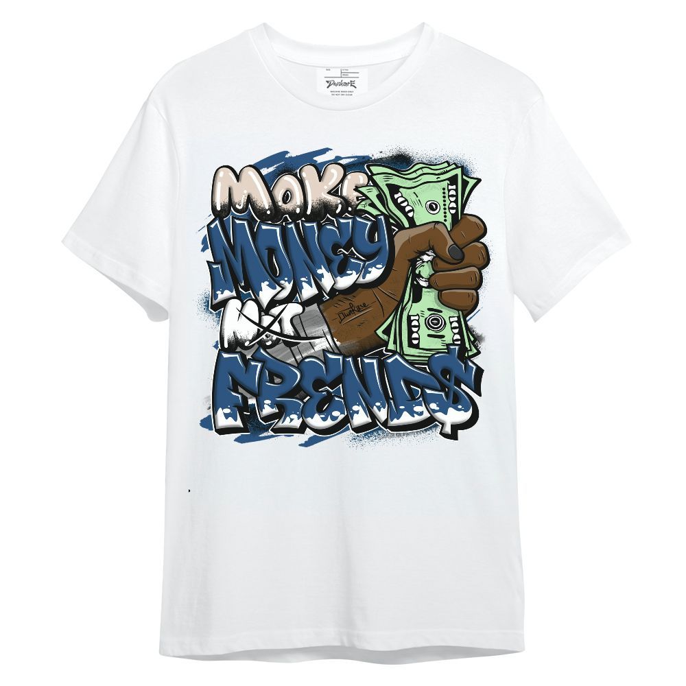 Shirt To Match High OG Midnight Navy 1s - Make Money Not Friend Sprays Unisex Shirt