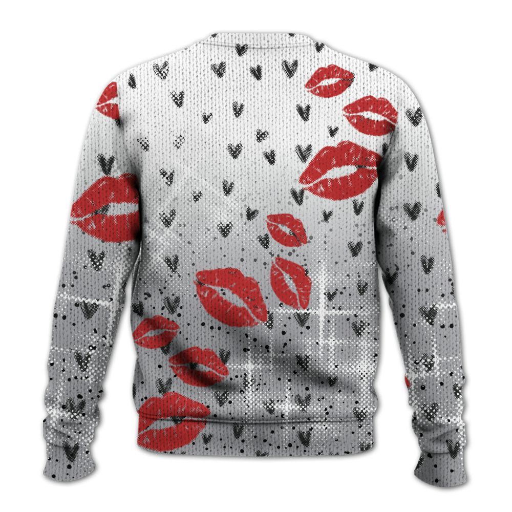 Sweater To Match White Cement 4s - Moneys Talks Girl Graphic