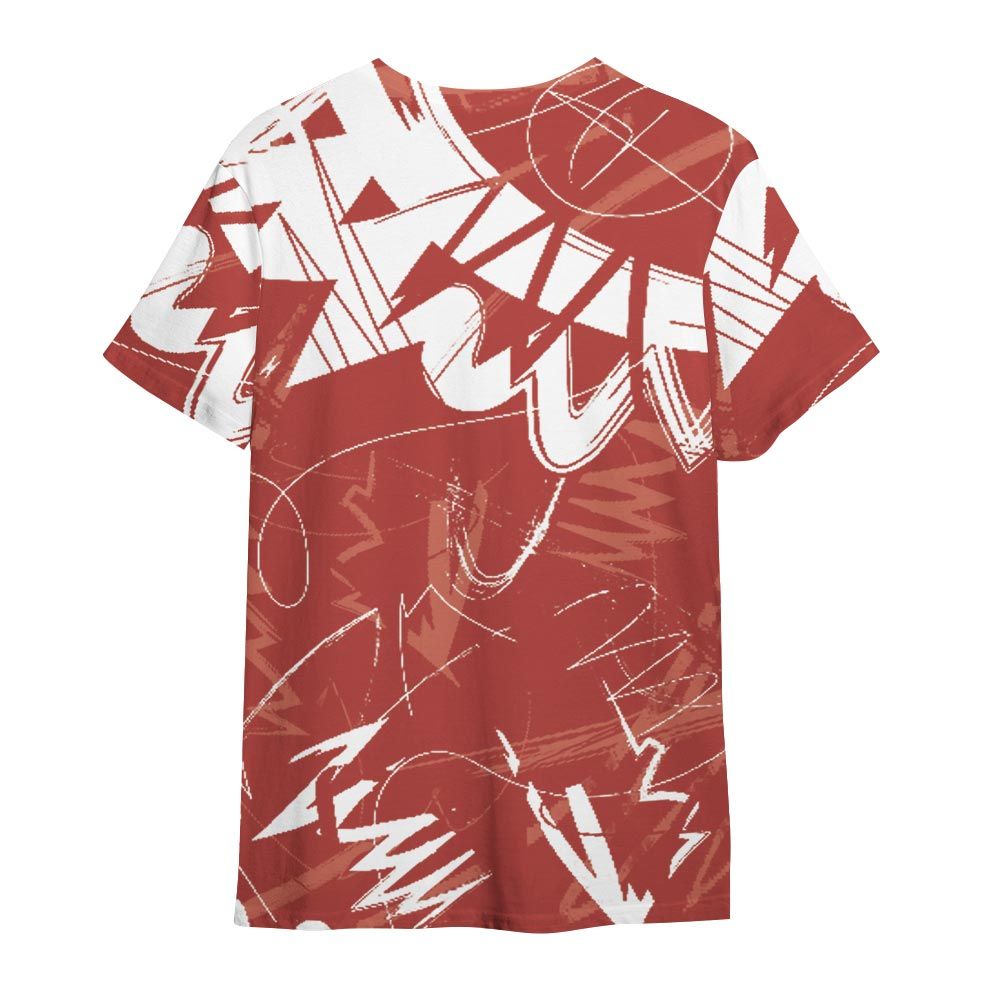 Shirt To Match Dune Red 13s - Skull Love Bear Nonobjective Shirt Unisex