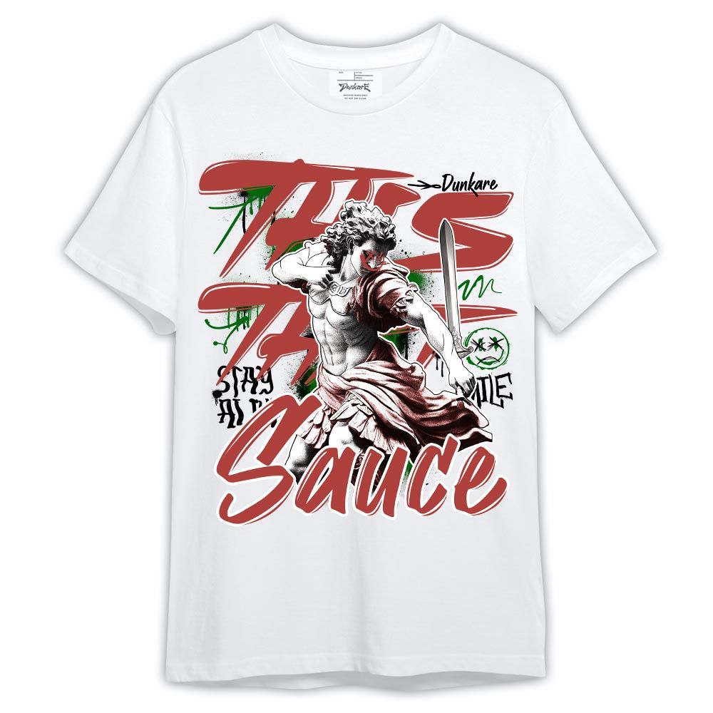 Shirt To Match Dune Red 13s - This That Sauce Shirt Outfit