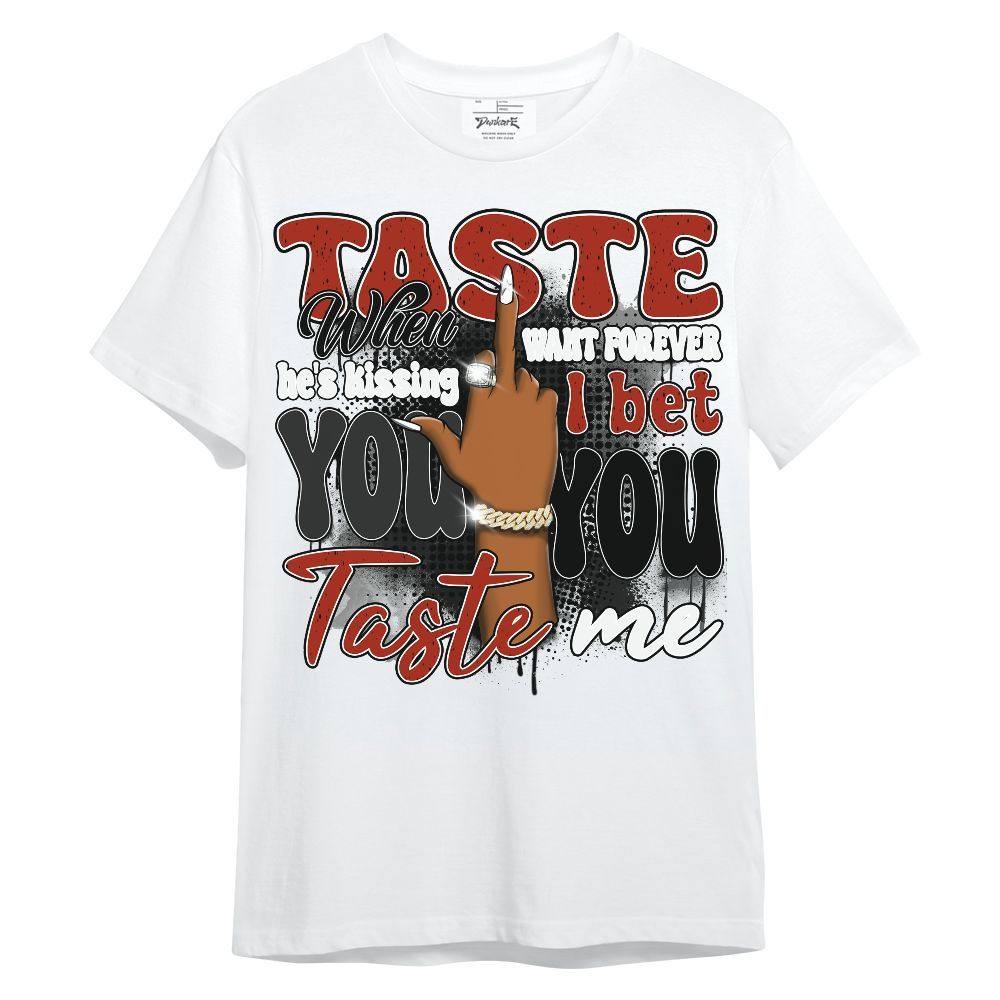 Shirt To Match Red Cement 4s - Taste Me Retro Unisex Shirt