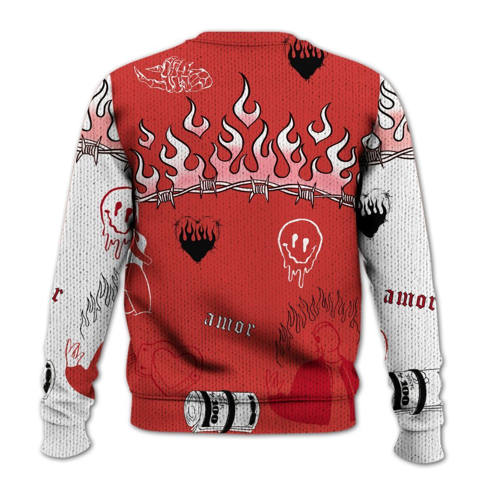 Knitted Sweater To Match Scoot Zeros ODD City - Snake Trust No One