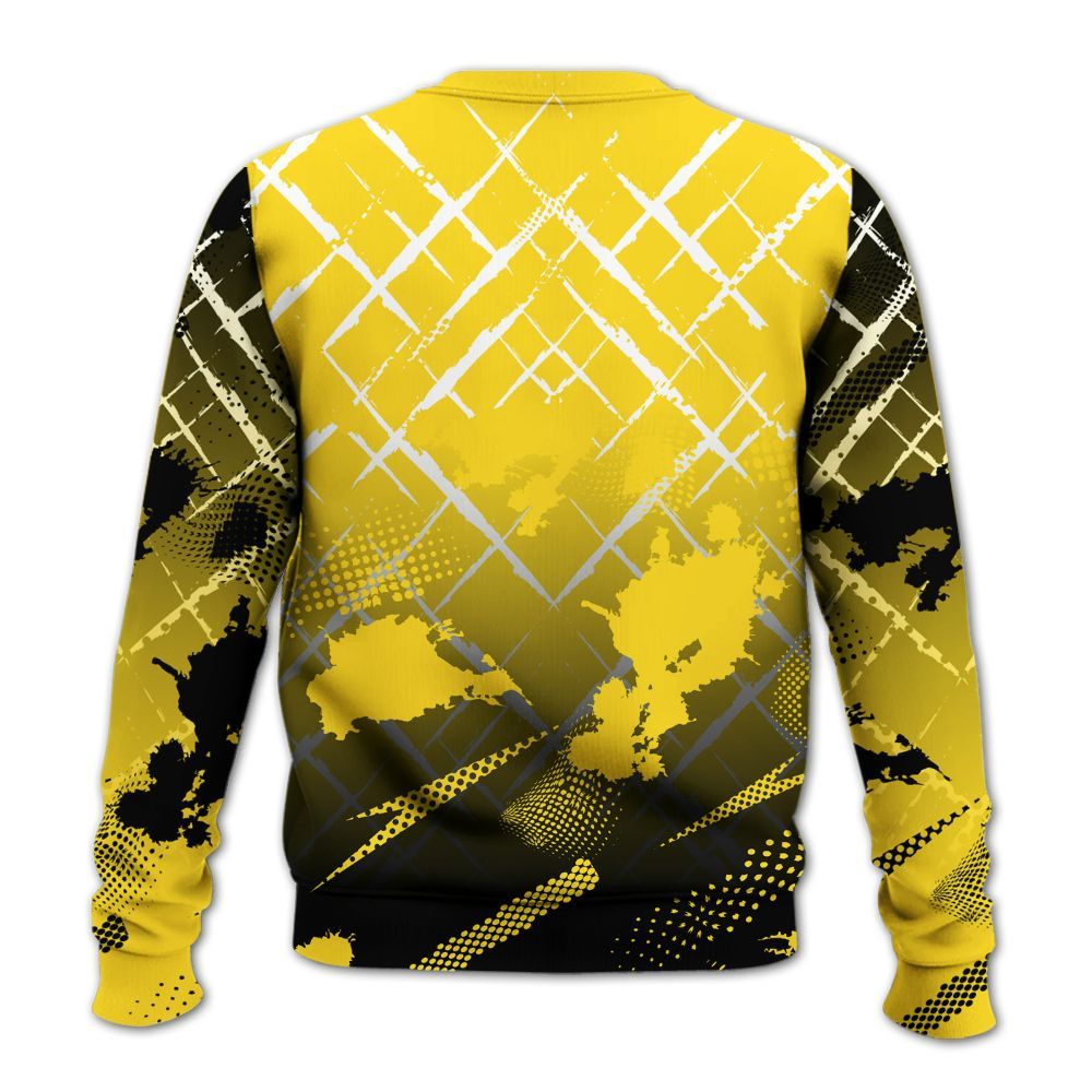 Sweatshirt To Match Retro Thunder 4s - Halftone Stand Business Dripping All Over Print