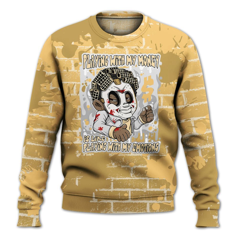 Sweatshirt To Match Craft Paris 6s - Playing With My Money Graphic Halloween All Over Print